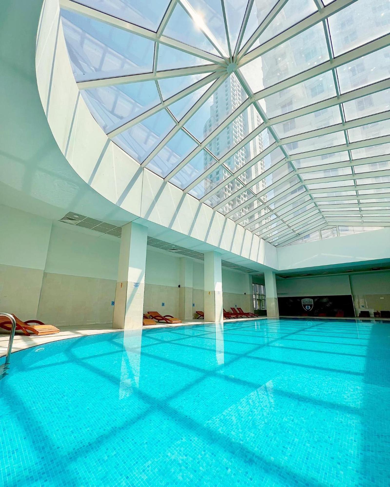 Skopje Sky City 19Th Floor Twin & 12Th Floor & 25Th & 33 Floor Apartments & With Pool & Spa & Gym & Parking Included In Price Экстерьер фото